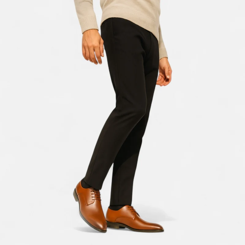 Landoe | Klassische Business-Schuhe mit glattem Leder-Look