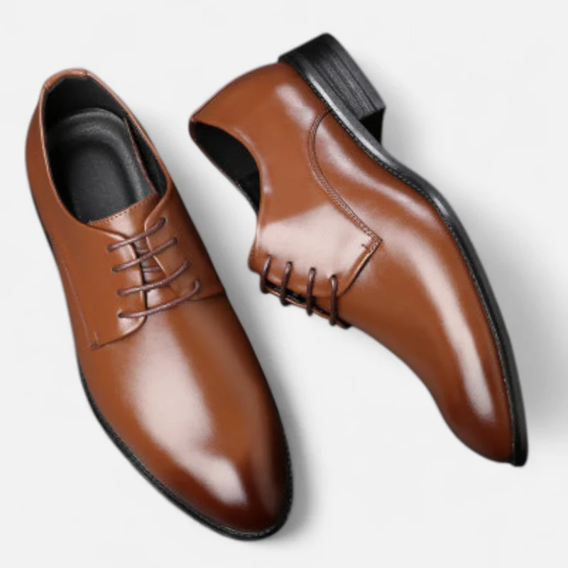 Landoe | Klassische Business-Schuhe mit glattem Leder-Look