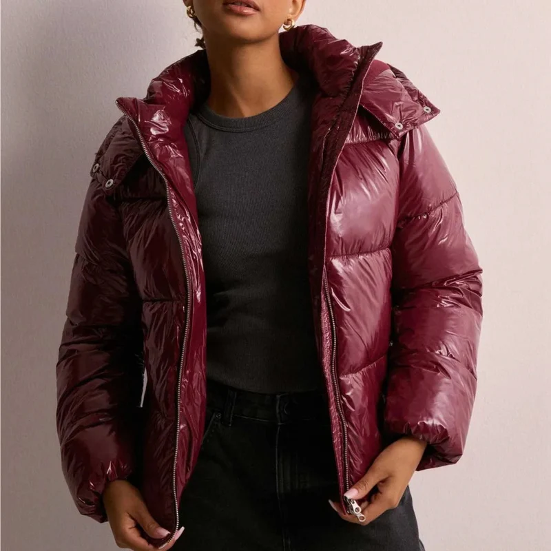 Pufferjacke Winter Damen Kurz