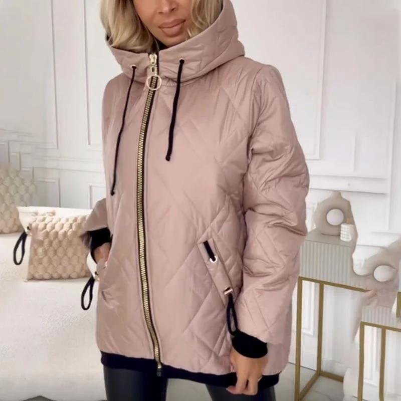 Steppjacke Damen mit Kapuze