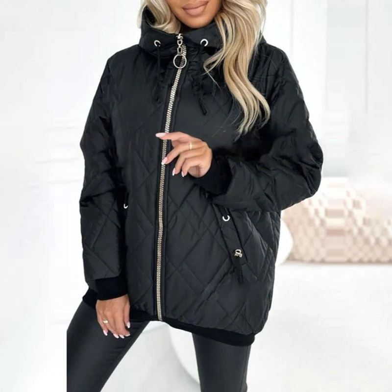 Steppjacke Damen mit Kapuze