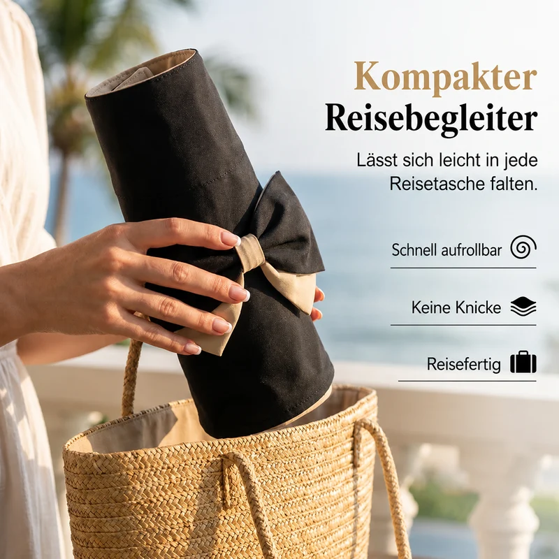 Ecedda | Damen-Sonnenhut mit breiter Krempe und Schleife