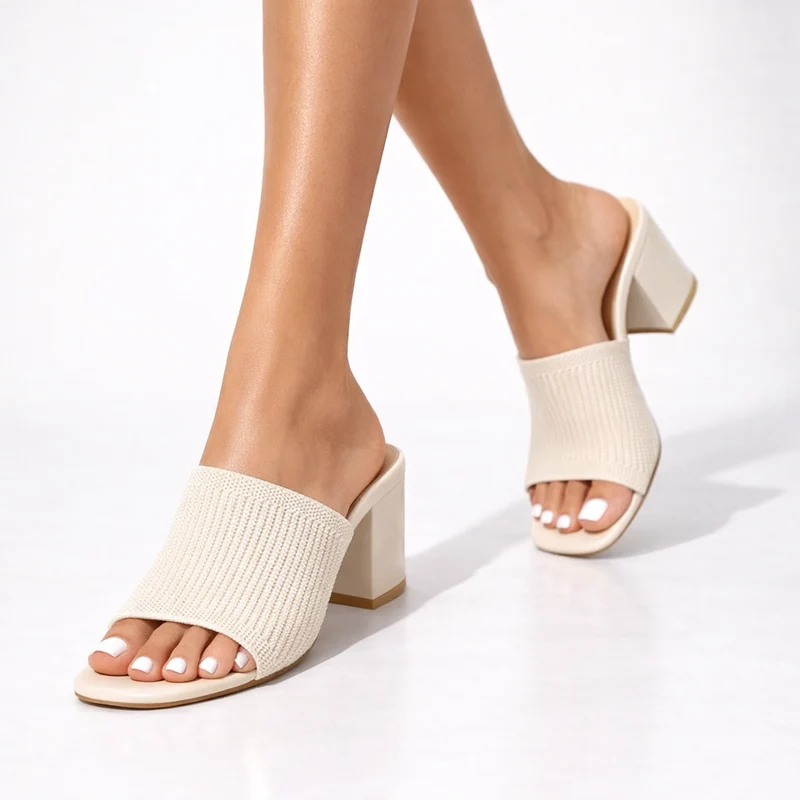 Cherina | Modische Sommer-Sandalen mit stabilem Blockabsatz