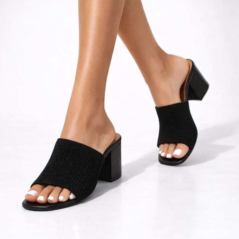 Cherina | Modische Sommer-Sandalen mit stabilem Blockabsatz