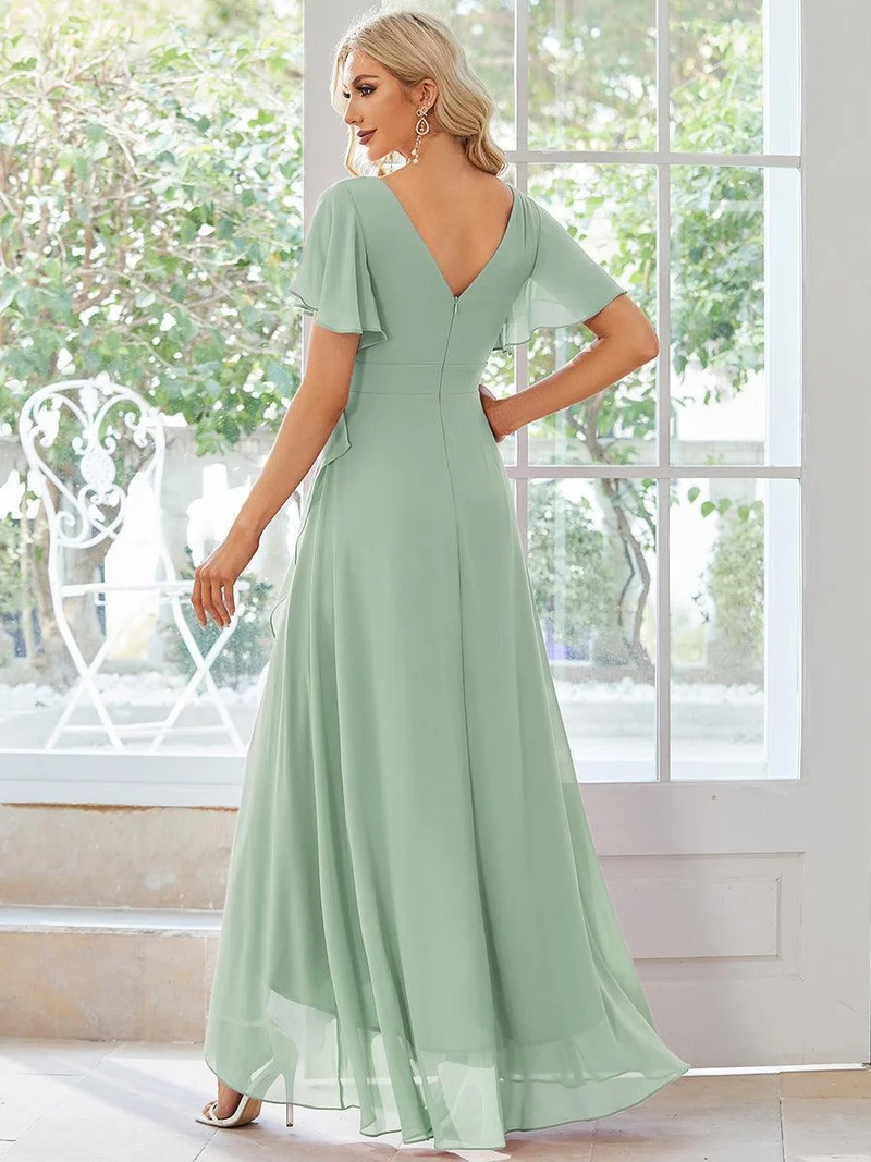 Moreeza | Fließendes Brautjungfernkleid aus Chiffon