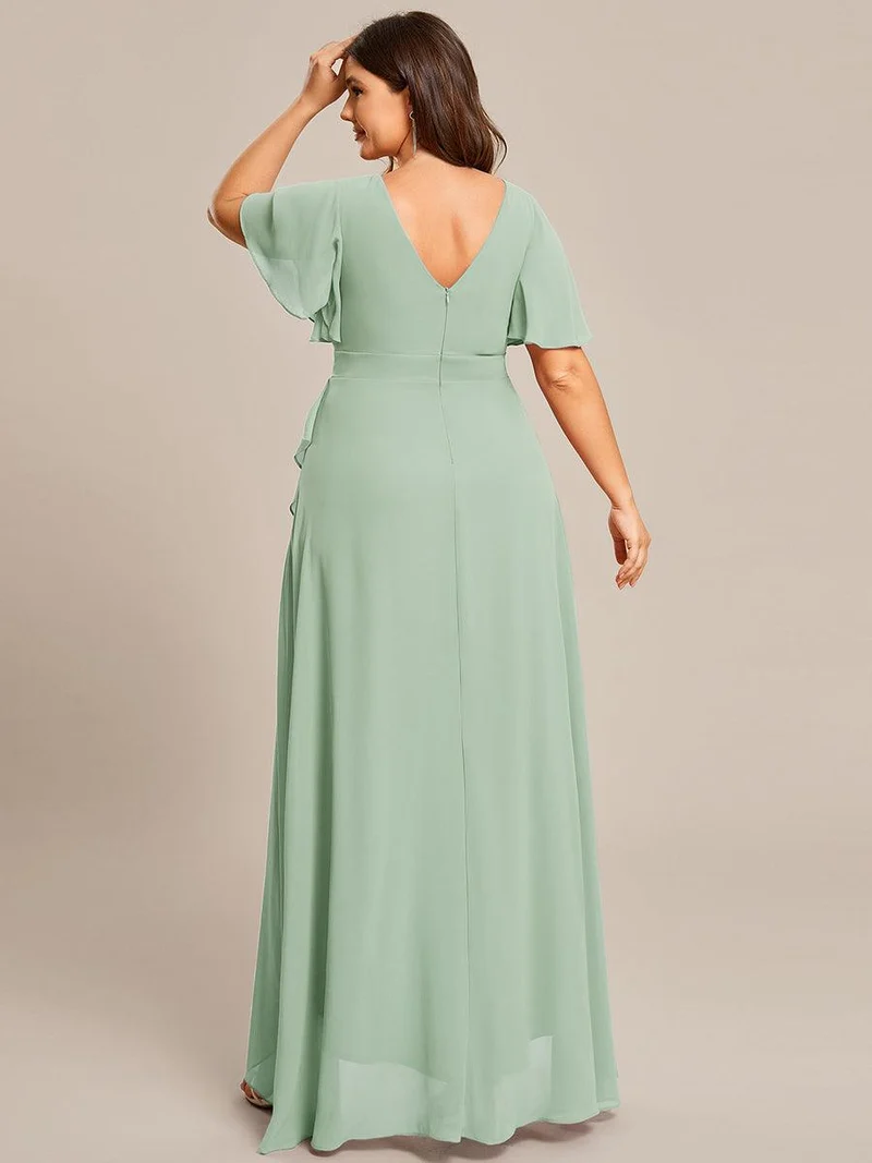 Moreeza | Fließendes Brautjungfernkleid aus Chiffon