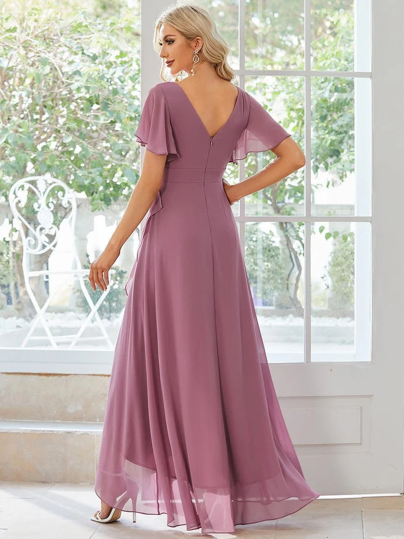 Moreeza | Fließendes Brautjungfernkleid aus Chiffon