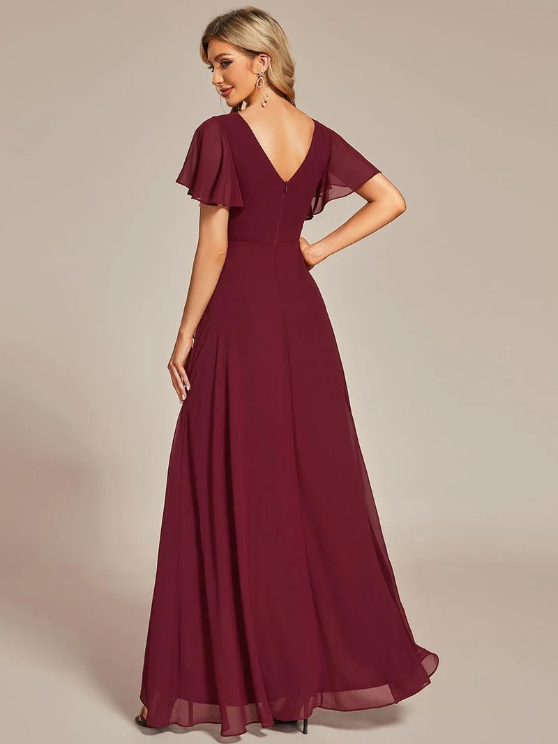 Moreeza | Fließendes Brautjungfernkleid aus Chiffon