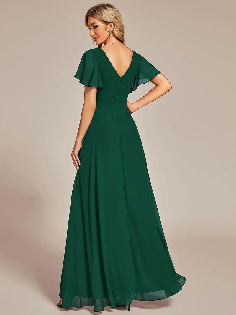 Moreeza | Fließendes Brautjungfernkleid aus Chiffon