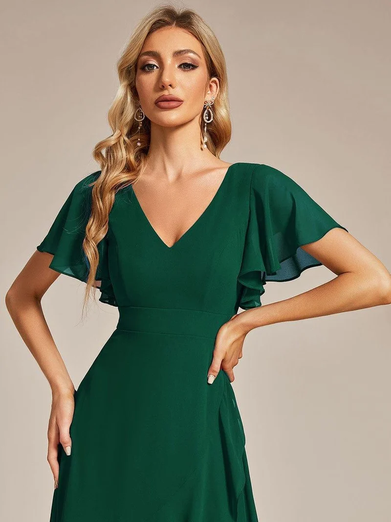 Moreeza | Fließendes Brautjungfernkleid aus Chiffon