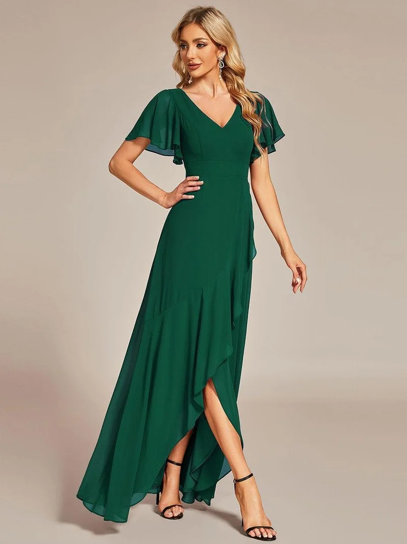 Moreeza | Fließendes Brautjungfernkleid aus Chiffon
