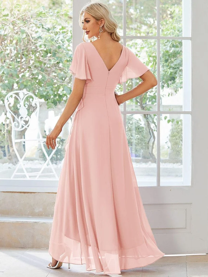 Moreeza | Fließendes Brautjungfernkleid aus Chiffon