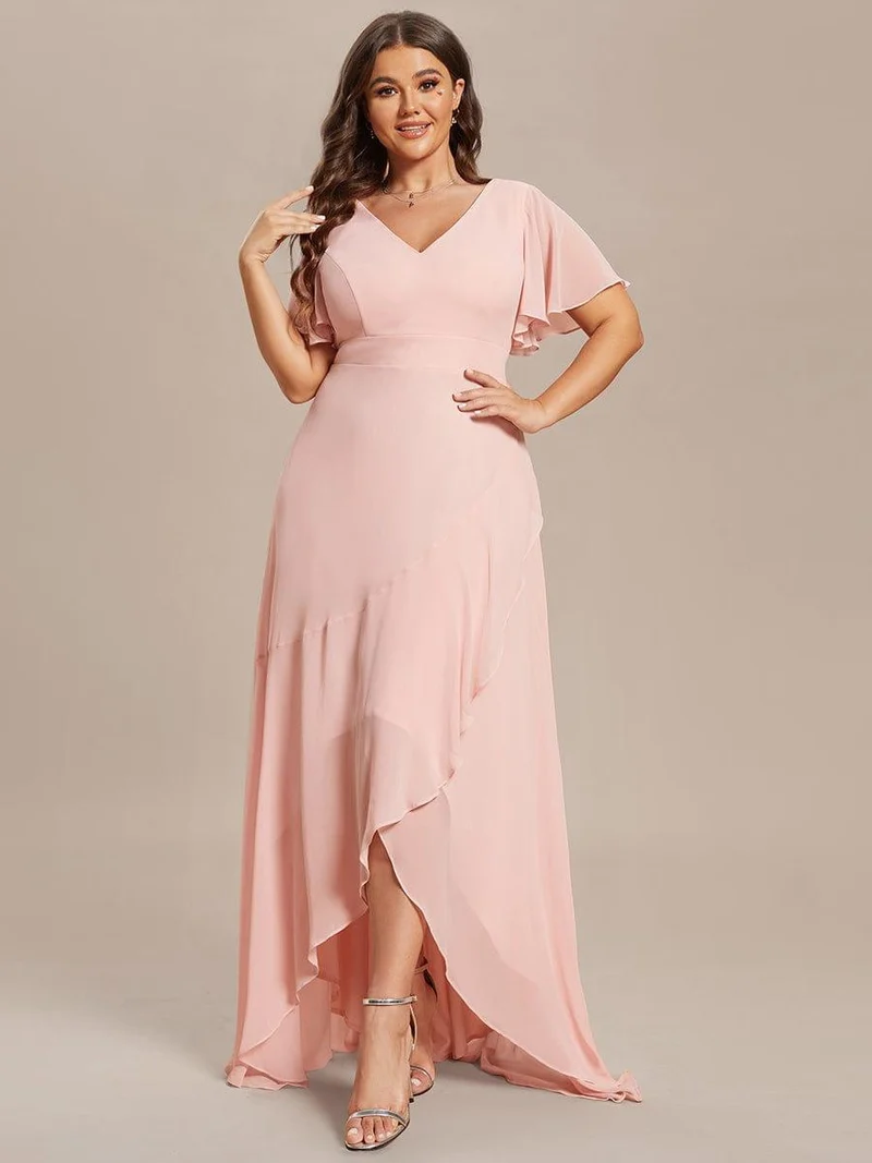 Moreeza | Fließendes Brautjungfernkleid aus Chiffon