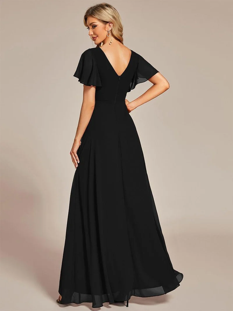 Moreeza | Fließendes Brautjungfernkleid aus Chiffon