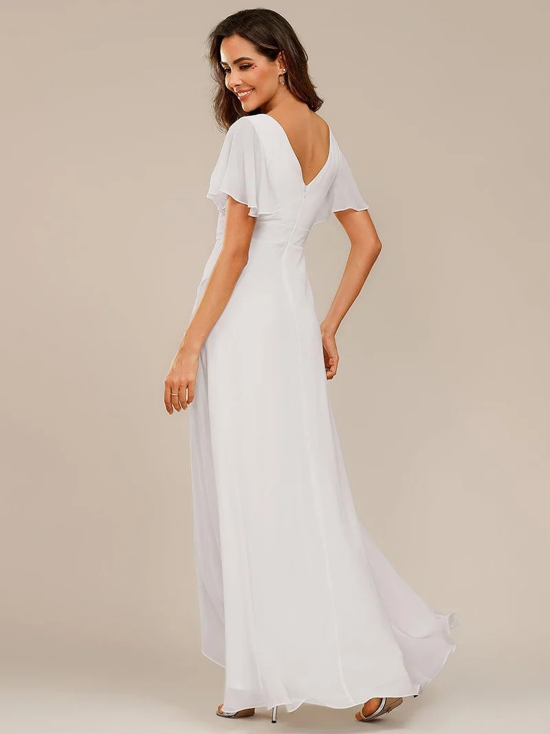 Moreeza | Fließendes Brautjungfernkleid aus Chiffon