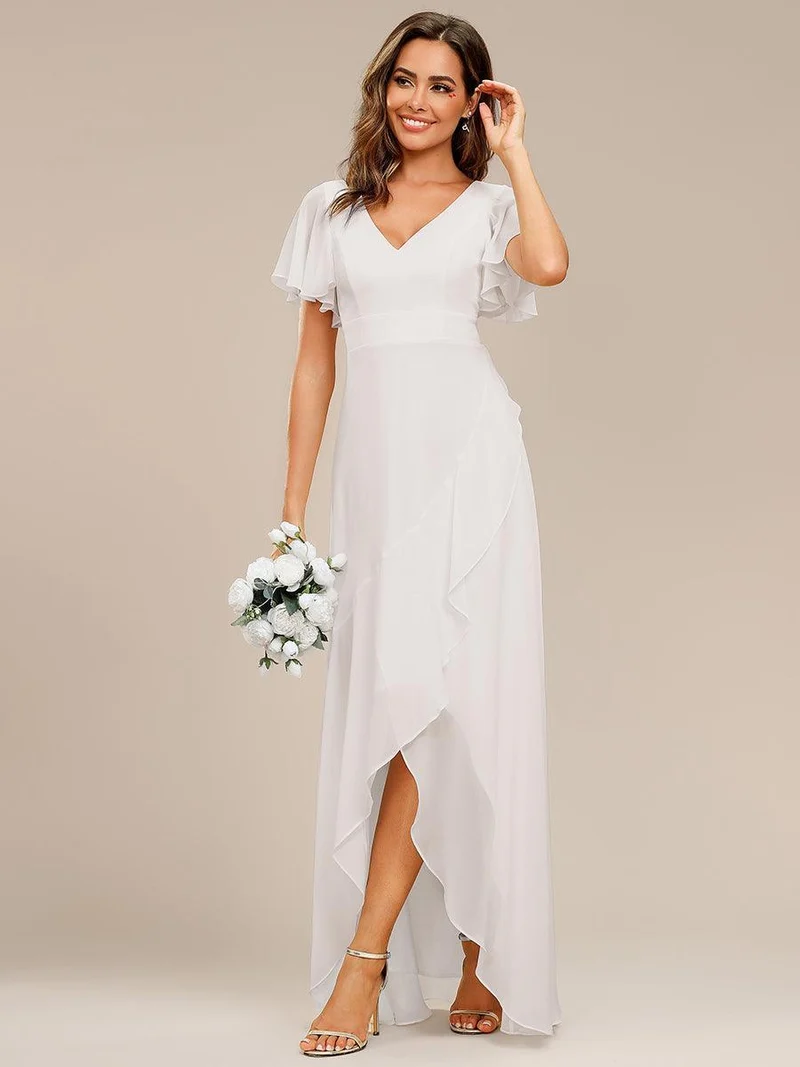 Moreeza | Fließendes Brautjungfernkleid aus Chiffon