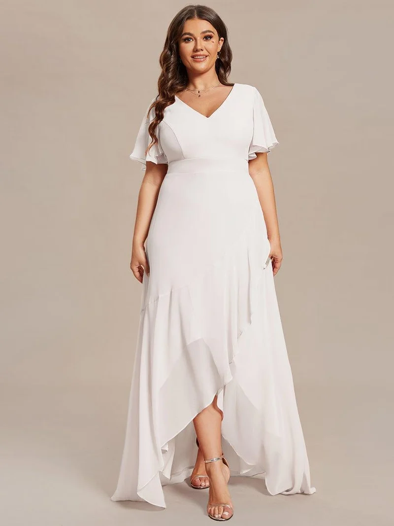 Moreeza | Fließendes Brautjungfernkleid aus Chiffon