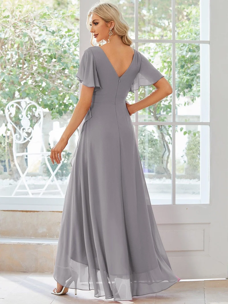 Moreeza | Fließendes Brautjungfernkleid aus Chiffon