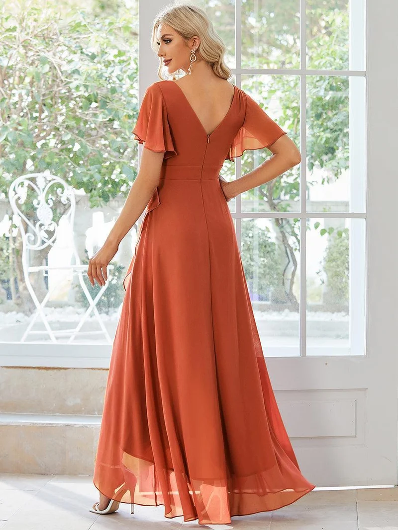 Moreeza | Fließendes Brautjungfernkleid aus Chiffon