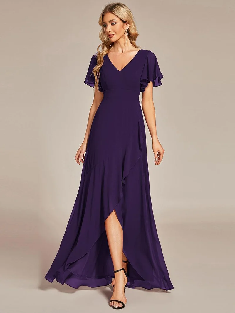 Moreeza | Fließendes Brautjungfernkleid aus Chiffon