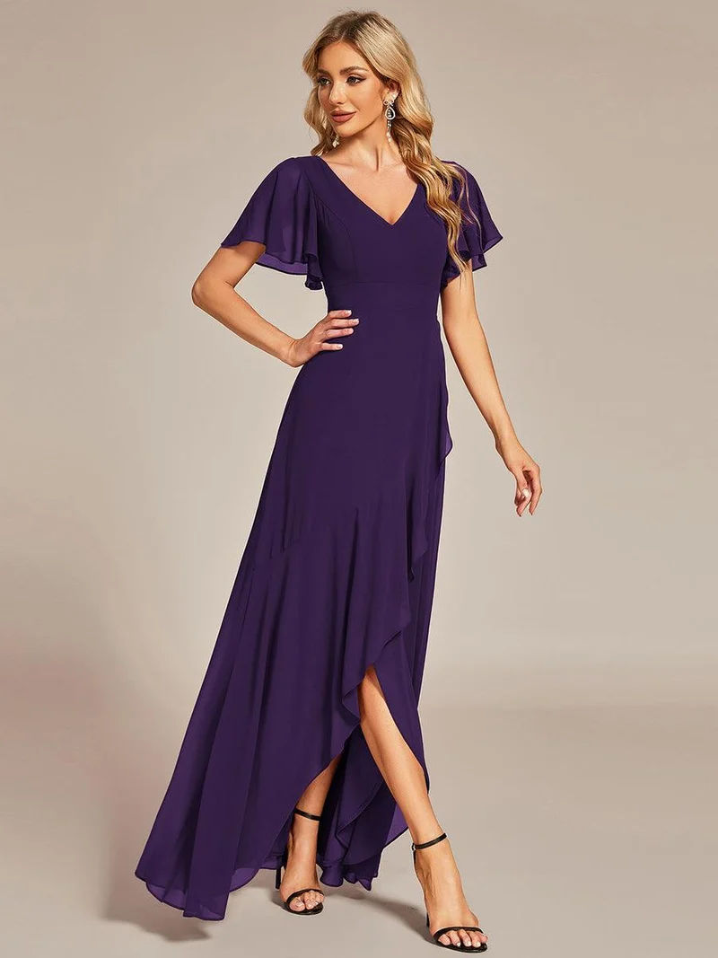 Moreeza | Fließendes Brautjungfernkleid aus Chiffon