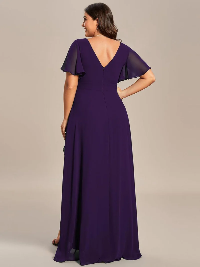 Moreeza | Fließendes Brautjungfernkleid aus Chiffon