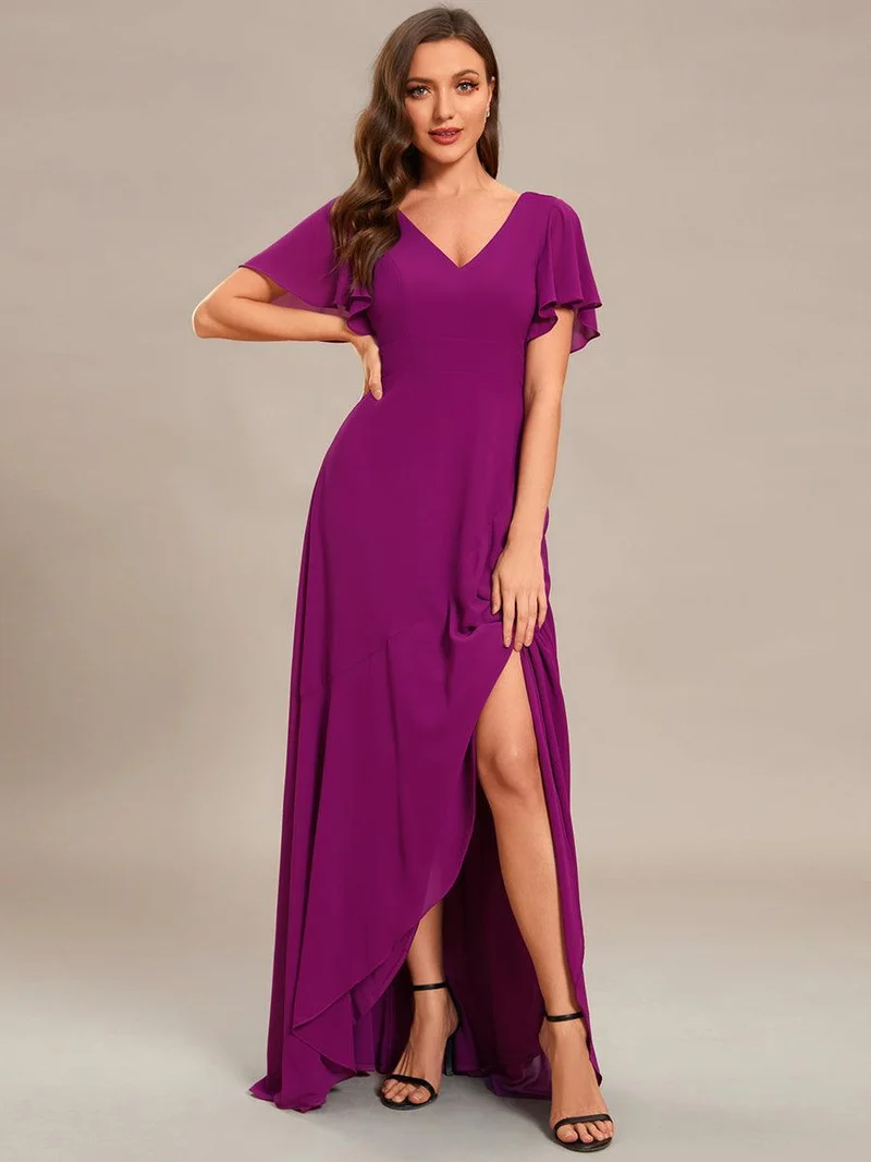 Moreeza | Fließendes Brautjungfernkleid aus Chiffon