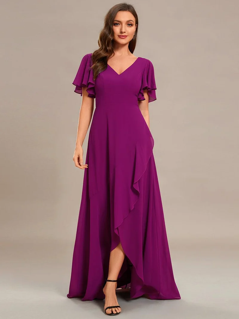 Moreeza | Fließendes Brautjungfernkleid aus Chiffon