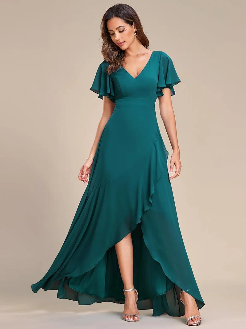 Moreeza | Fließendes Brautjungfernkleid aus Chiffon