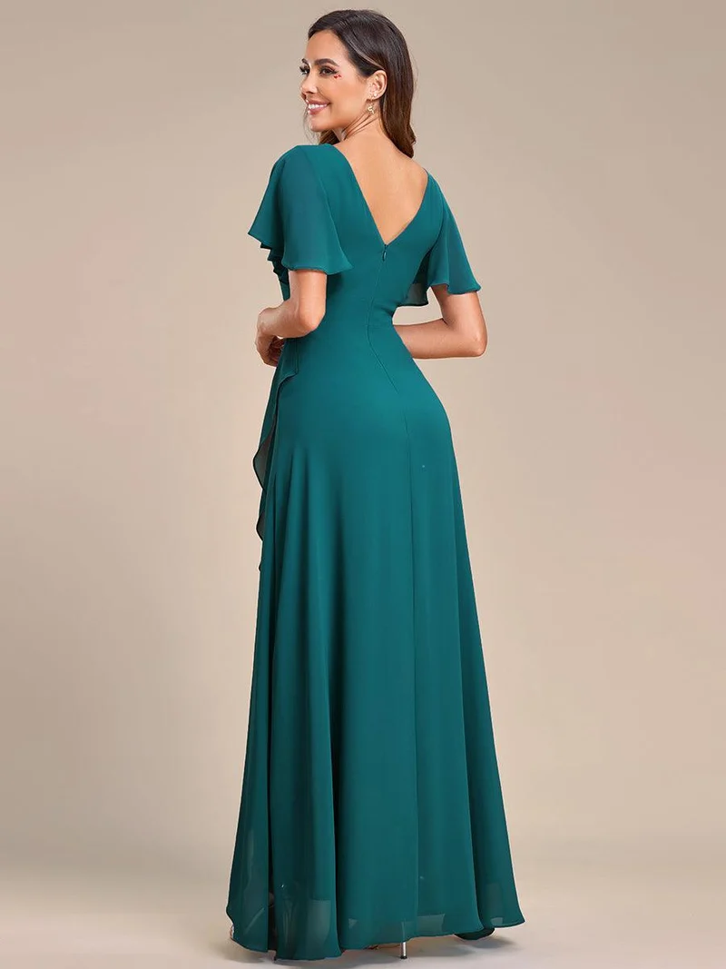 Moreeza | Fließendes Brautjungfernkleid aus Chiffon