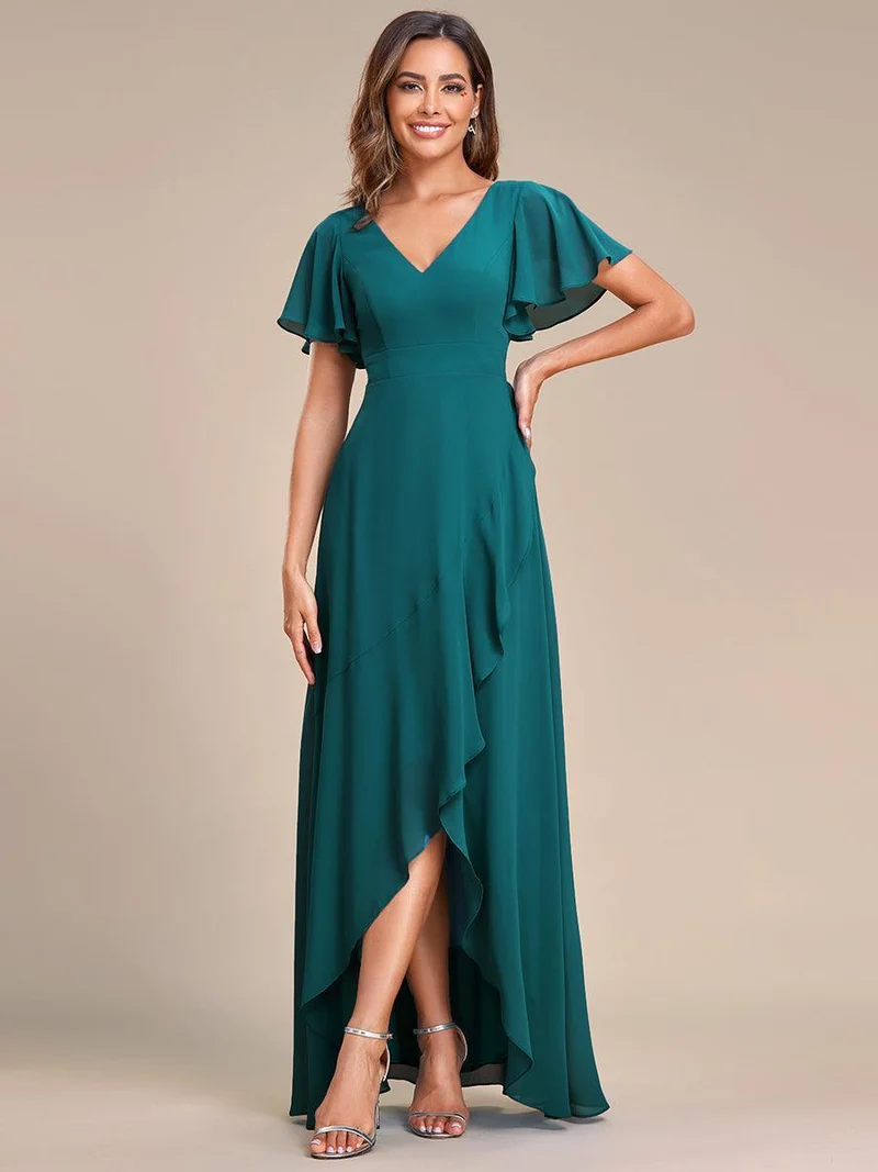 Moreeza | Fließendes Brautjungfernkleid aus Chiffon