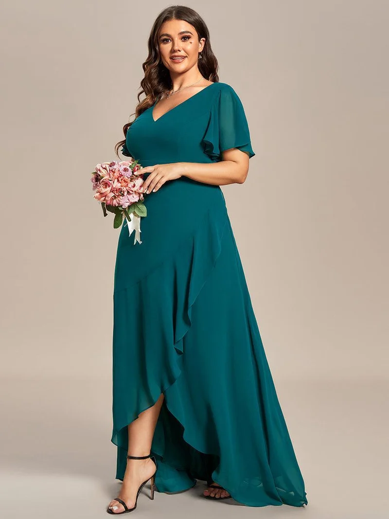 Moreeza | Fließendes Brautjungfernkleid aus Chiffon