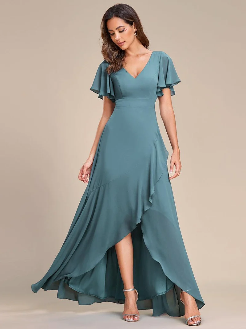 Moreeza | Fließendes Brautjungfernkleid aus Chiffon