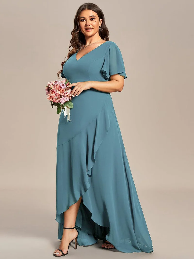 Moreeza | Fließendes Brautjungfernkleid aus Chiffon