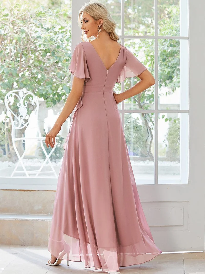 Moreeza | Fließendes Brautjungfernkleid aus Chiffon