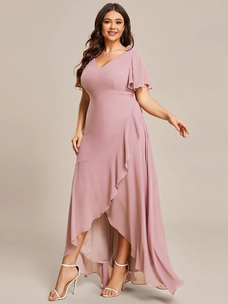 Moreeza | Fließendes Brautjungfernkleid aus Chiffon