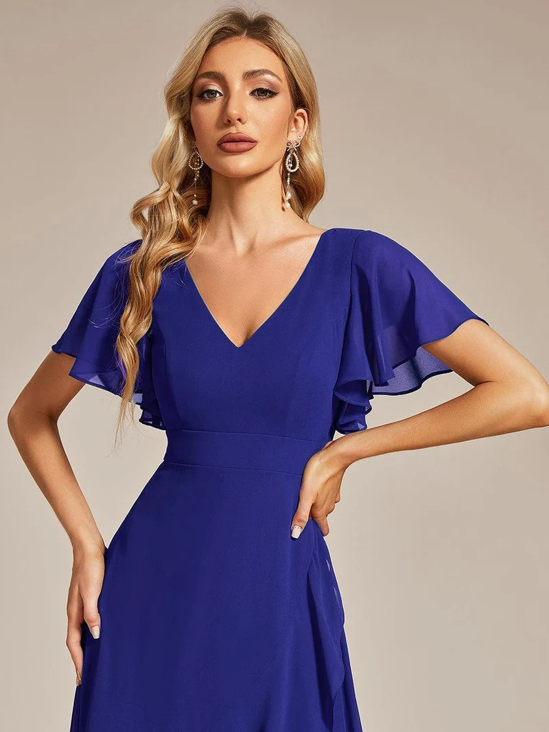 Moreeza | Fließendes Brautjungfernkleid aus Chiffon