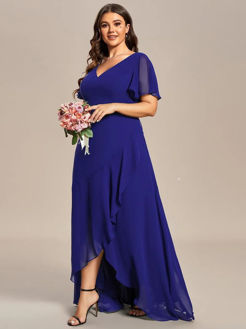 Moreeza | Fließendes Brautjungfernkleid aus Chiffon