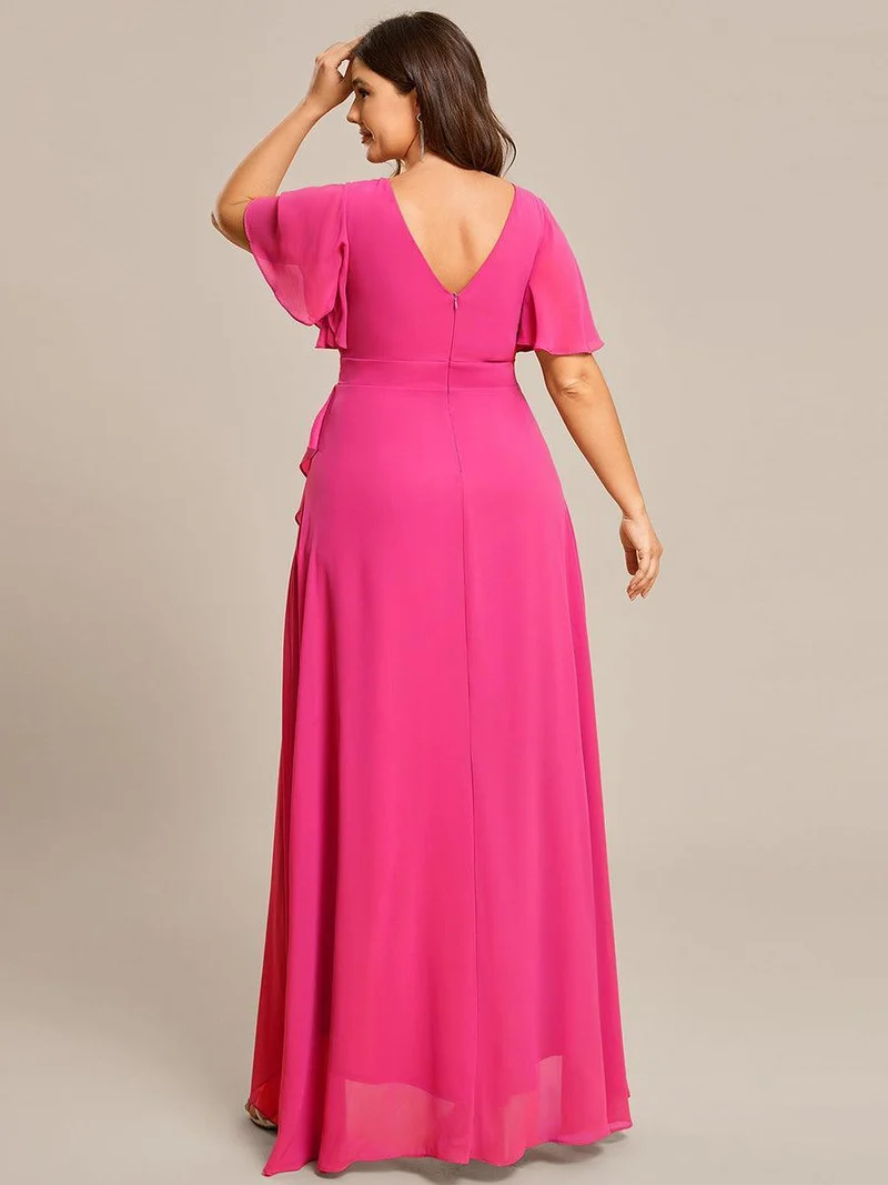 Moreeza | Fließendes Brautjungfernkleid aus Chiffon
