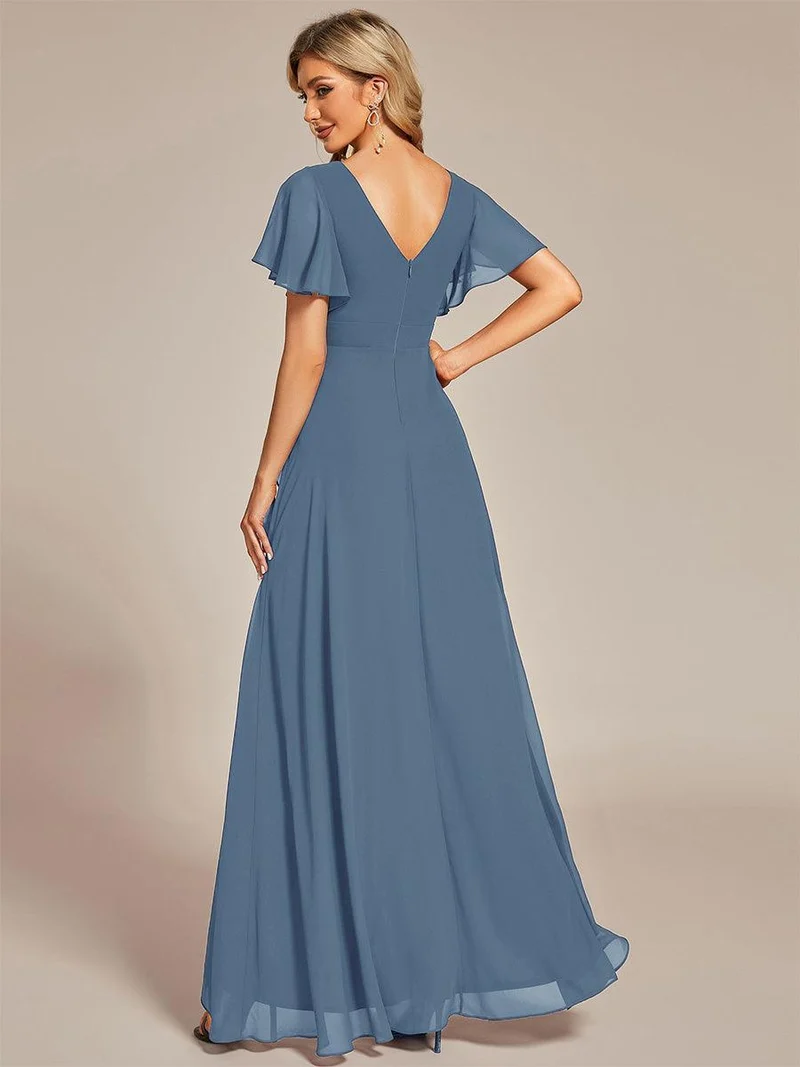 Moreeza | Fließendes Brautjungfernkleid aus Chiffon