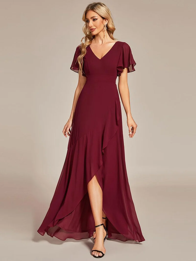 Moreeza | Fließendes Brautjungfernkleid aus Chiffon