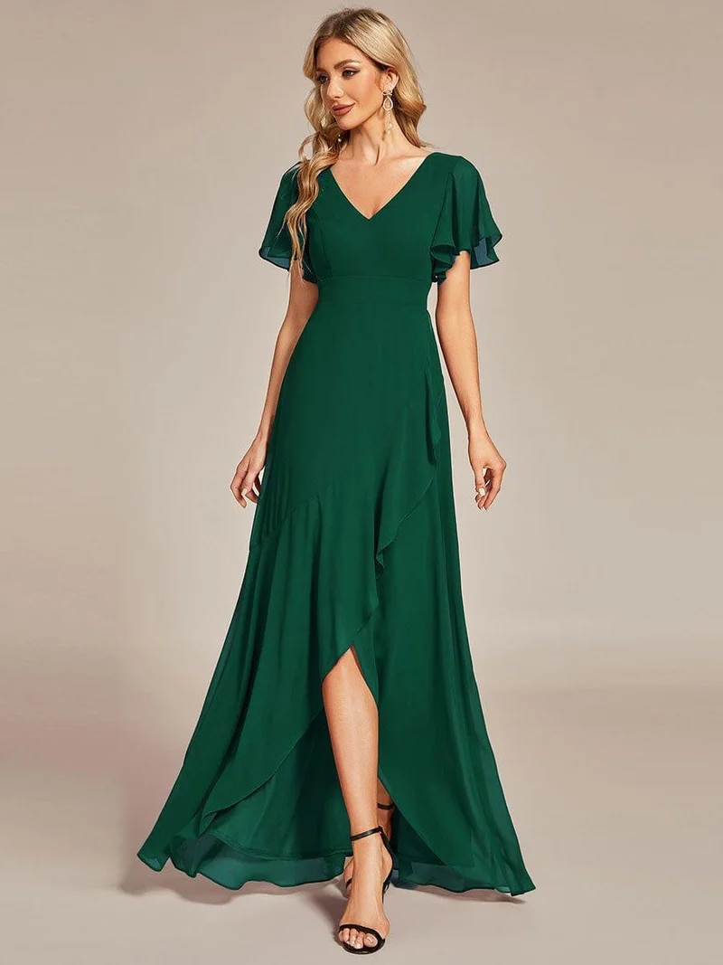 Moreeza | Fließendes Brautjungfernkleid aus Chiffon