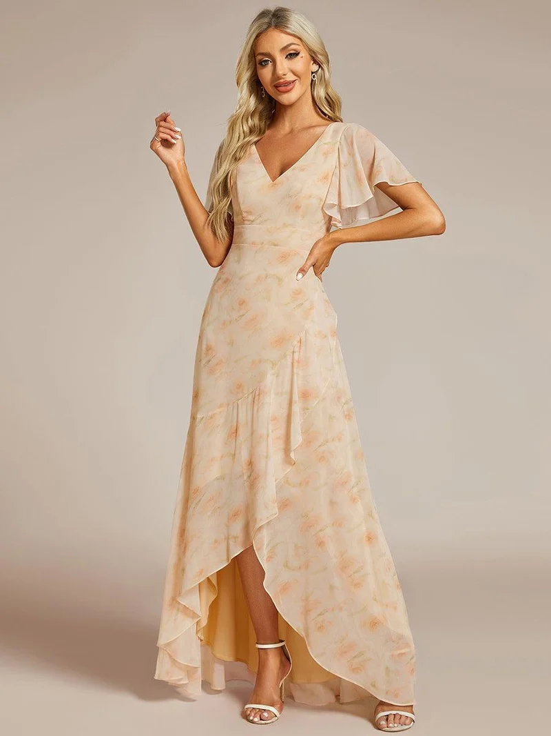 Moreeza | Fließendes Brautjungfernkleid aus Chiffon