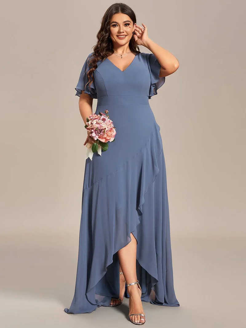 Moreeza | Fließendes Brautjungfernkleid aus Chiffon