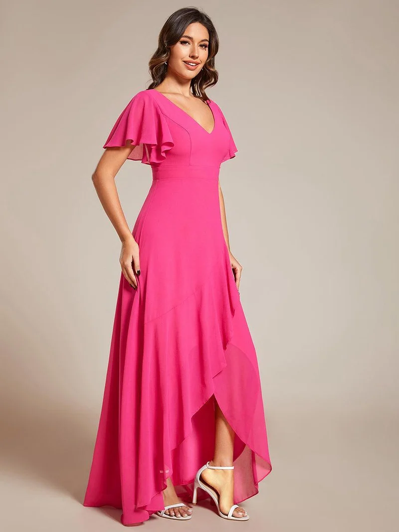 Moreeza | Fließendes Brautjungfernkleid aus Chiffon