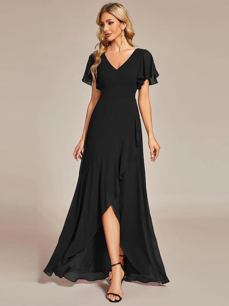 Moreeza | Fließendes Brautjungfernkleid aus Chiffon