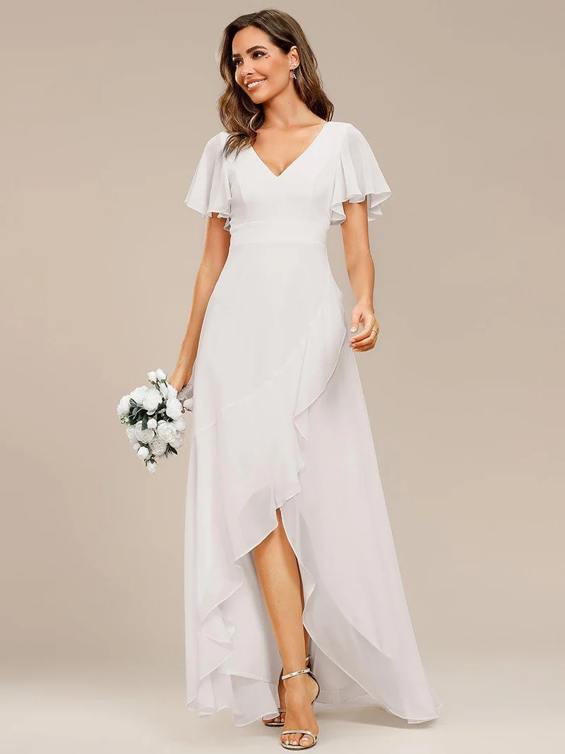 Moreeza | Fließendes Brautjungfernkleid aus Chiffon