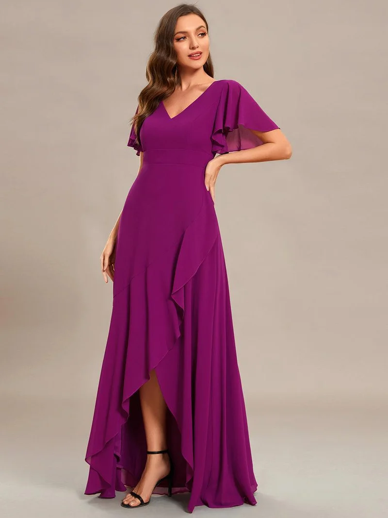 Moreeza | Fließendes Brautjungfernkleid aus Chiffon