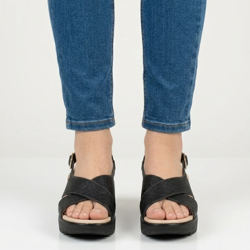 Käthe | Elegante Komfort-Sandalen mit verstellbarem Fersenriemen