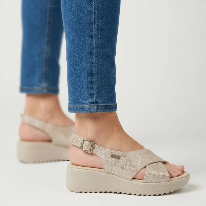 Käthe | Elegante Komfort-Sandalen mit verstellbarem Fersenriemen